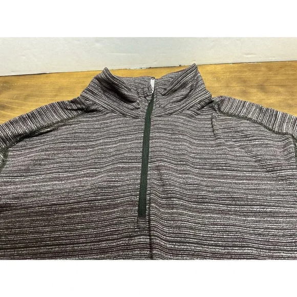 Lululemon Men's Surge Warm Quarter Zip Pullover Performance Purple Heather M - Picture 2 of 8